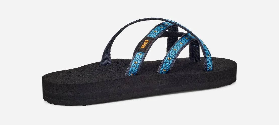 Teva Womens Olowahu Flower Loom Navy