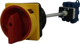 TGLW30-4R63, 4 Pole Rotary/CAM Switch RED, 63 Amp 400VAC, Plastic, Direct Type, IEC60947-5-1