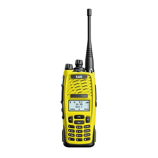 TP9400 Tait Single Band, 4 Key, P25 Handheld Radio