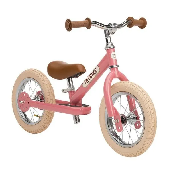 Trybike 2-in-1 Trike & Balance Bike - Pink