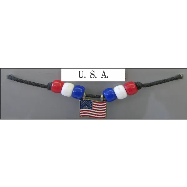 USA Fan Choker Necklace