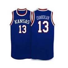 Wilt Chamberlain Kansas Jayhawks College Basketball Throwback Jersey