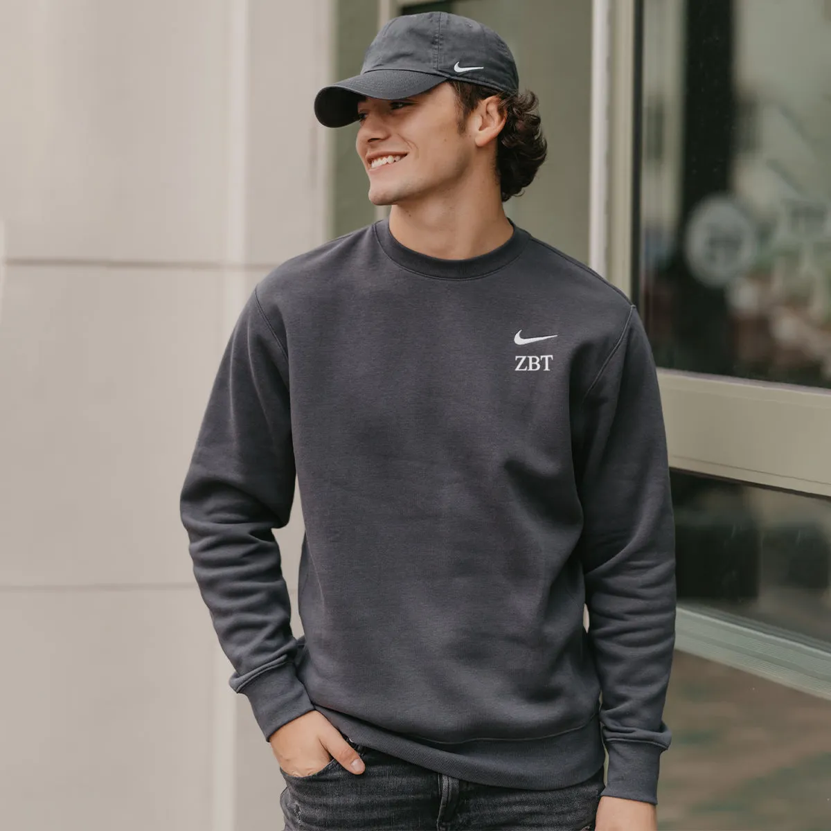 ZBT Nike Embroidered Crewneck